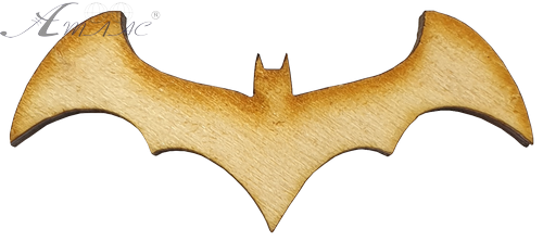 Фигурка фанерная - Летучая мышь 5 x 2 см AS-4655, В-0223 Фигурка фанерная - Летучая мышь 5 x 2 см AS-4655, В-0223