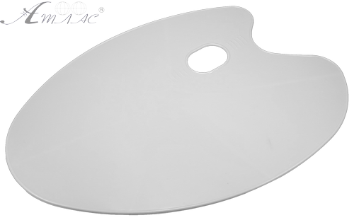 Палитра овальная № 4 без лунок большая 40 х 28 см AS-0223, К-3070м Палитра овальная № 4 без лунок большая 40 х 28 см AS-0223, К-3070м