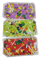 Пенал шкільний Фрукти на 1 відділення клейонка  10551