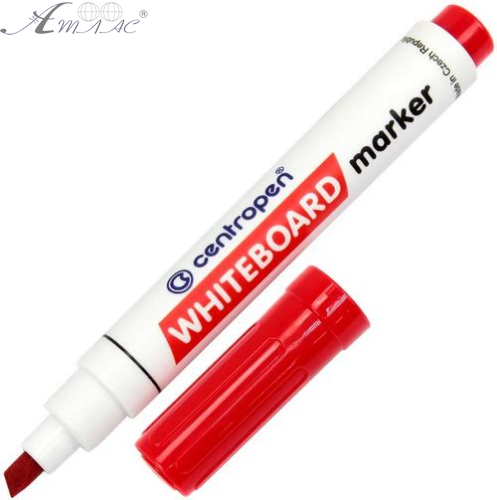 Маркер сухостираемый, сentropen, клин, красный 8569/02 Маркер сухостираемый, сentropen, клин, красный 8569/02