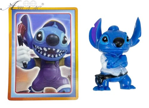 Игрушка Герои Мультфильмов Стич ~5 см в белой рубашке 08224 Игрушка Герои Мультфильмов Стич ~5 см в белой рубашке 08224