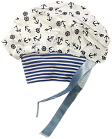 Берет "Морячок" х/б зі стрічками 12095