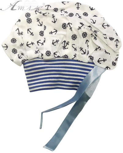 Берет "Морячок" х/б зі стрічками 12095