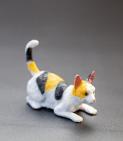 Іграшка Фігурка Кота Триколірний 6 см  03221