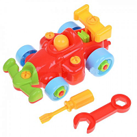 Игрушка Машинка F1 разборная с инструментами 15 см  ИП30.000