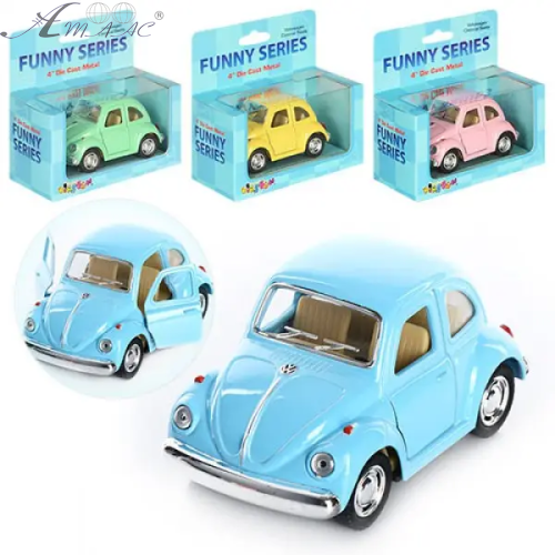 Машинка модель Kinsfun, VW Classical Beetle KT4026WY Машинка модель Kinsfun, VW Classical Beetle KT4026WY