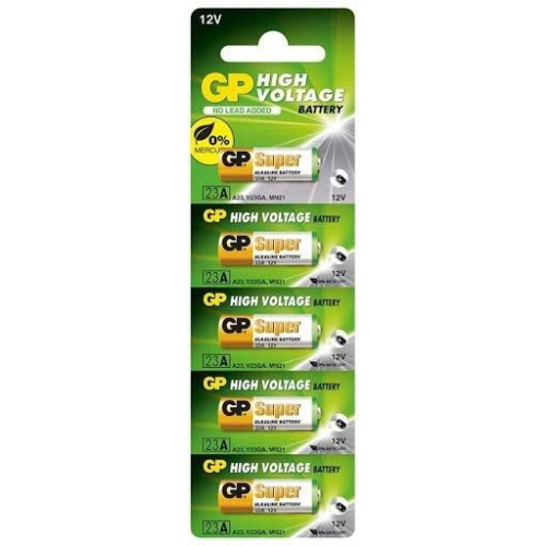 Батарейка 23A GP MN21 Super 12V 10 х 28 мм 07,2027г 1шт 04682 фото 2 Батарейка 23A GP MN21 Super 12V 10 х 28 мм 07,2027г 1шт 04682 фото 2