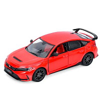 Машинка Kinsmart Honda Civic Type R 2024 Красная  KT5472W