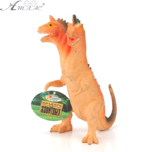 Игрушка силиконовая антистресс, динозавр двухголовый 15 см 12061 Игрушка силиконовая антистресс, динозавр двухголовый 15 см 12061