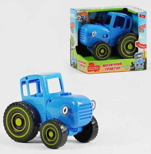 Игрушка Трактор Музыкальный 13 см пластик ТК-11203 фото 2 Игрушка Трактор Музыкальный 13 см пластик ТК-11203 фото 2