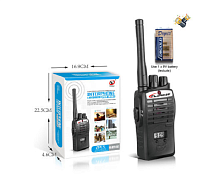 Игрушка Рация Interphone на батарейках 2 шт. черные 100786477