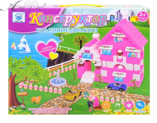 Игрушка Конструктор Brick, Красивые домики SY5009 Игрушка Конструктор Brick, Красивые домики SY5009