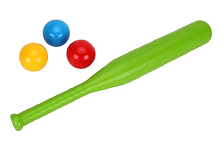 Іграшка Біта для Бейсболу та три м'ячі пластик  4968