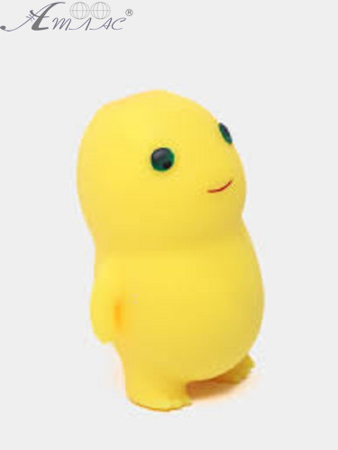 Іграшка силіконова антистрес, динозавр жовтий Великий 14 см 07850 Іграшка силіконова антистрес, динозавр жовтий Великий 14 см 07850