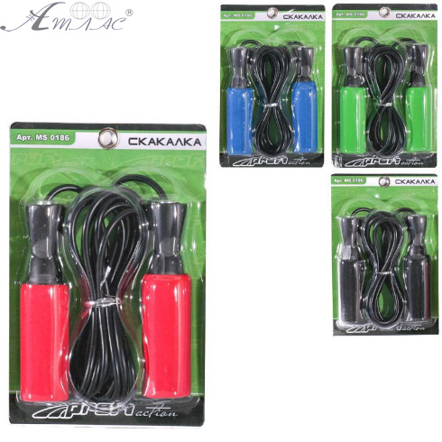 Іграшка Скакалка для фитнесу MS0186 у блістері Іграшка Скакалка для фитнесу MS0186 у блістері