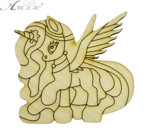 Фигурка Лошадка № 1 единорог с крыльями 7,5 х 7 см AS-4371 Фигурка Лошадка № 1 единорог с крыльями 7,5 х 7 см AS-4371
