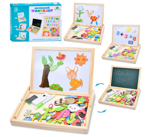 Игрушка Деревянная Маленький Фантазер 2.0 MD0815 Игрушка Деревянная Маленький Фантазер 2.0 MD0815