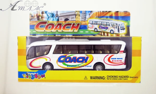 Машинка Kinsmart Автобус металл инерционная KS7101W Машинка Kinsmart Автобус металл инерционная KS7101W