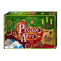 Гра Настільна Російське лото з дерев'яними барилами  DTG39-1