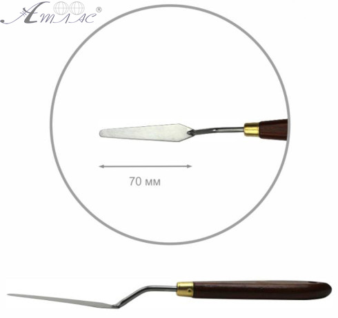 Мастихін Роса № 52 Italy лопатка 7 см 52 Мастихін Роса № 52 Italy лопатка 7 см 52