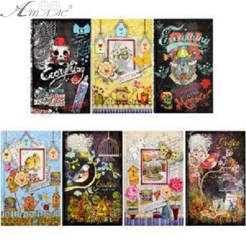 Блокнот МД В6 80л. клітинка Напівтверда обкладинка мікс Бл-В6-80-Інт-Мл + Вл-КЛ-01 Блокнот МД В6 80л. клітинка Напівтверда обкладинка мікс Бл-В6-80-Інт-Мл + Вл-КЛ-01