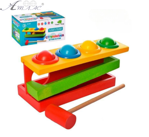 Игрушка Деревянная Стукалка MD0026 Игрушка Деревянная Стукалка MD0026