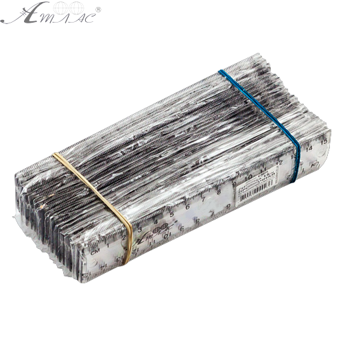 Лінійка 15 см прозора в упаковці AS-0604, К-9070 фото 2 Лінійка 15 см прозора в упаковці AS-0604, К-9070 фото 2